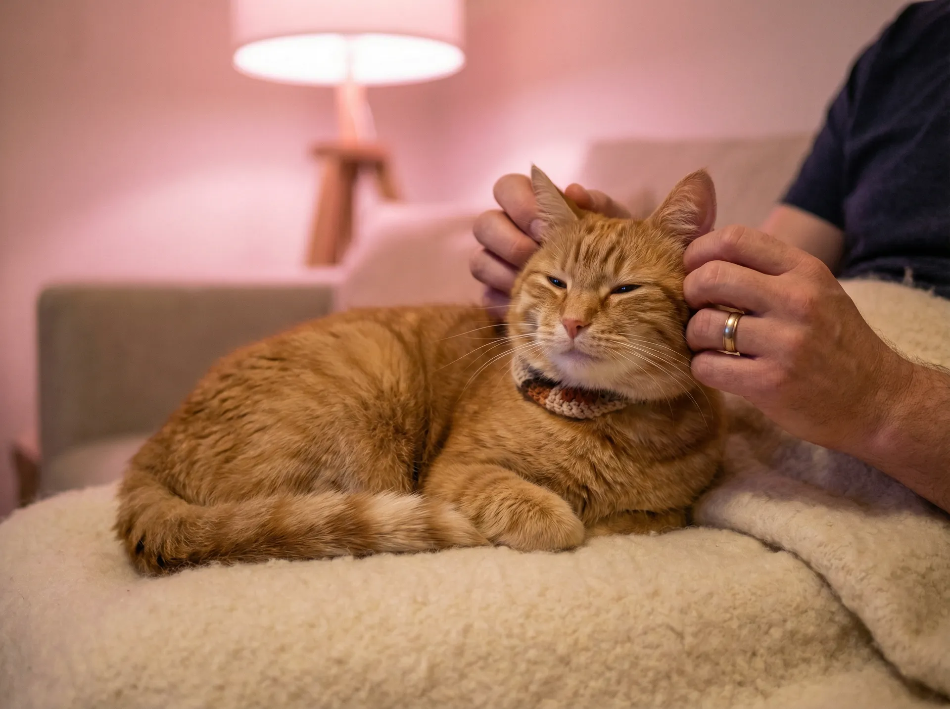 猫咪被温柔抚摸的幸福时刻 - av天堂电影网